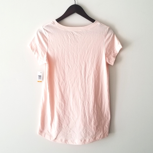 Hue Pink 'Stay Inspired...' Tee, Size S - Picture 2 of 4